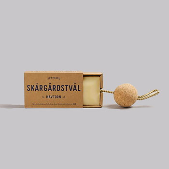 Skärgårdstvål Havtorn med flöte 180g