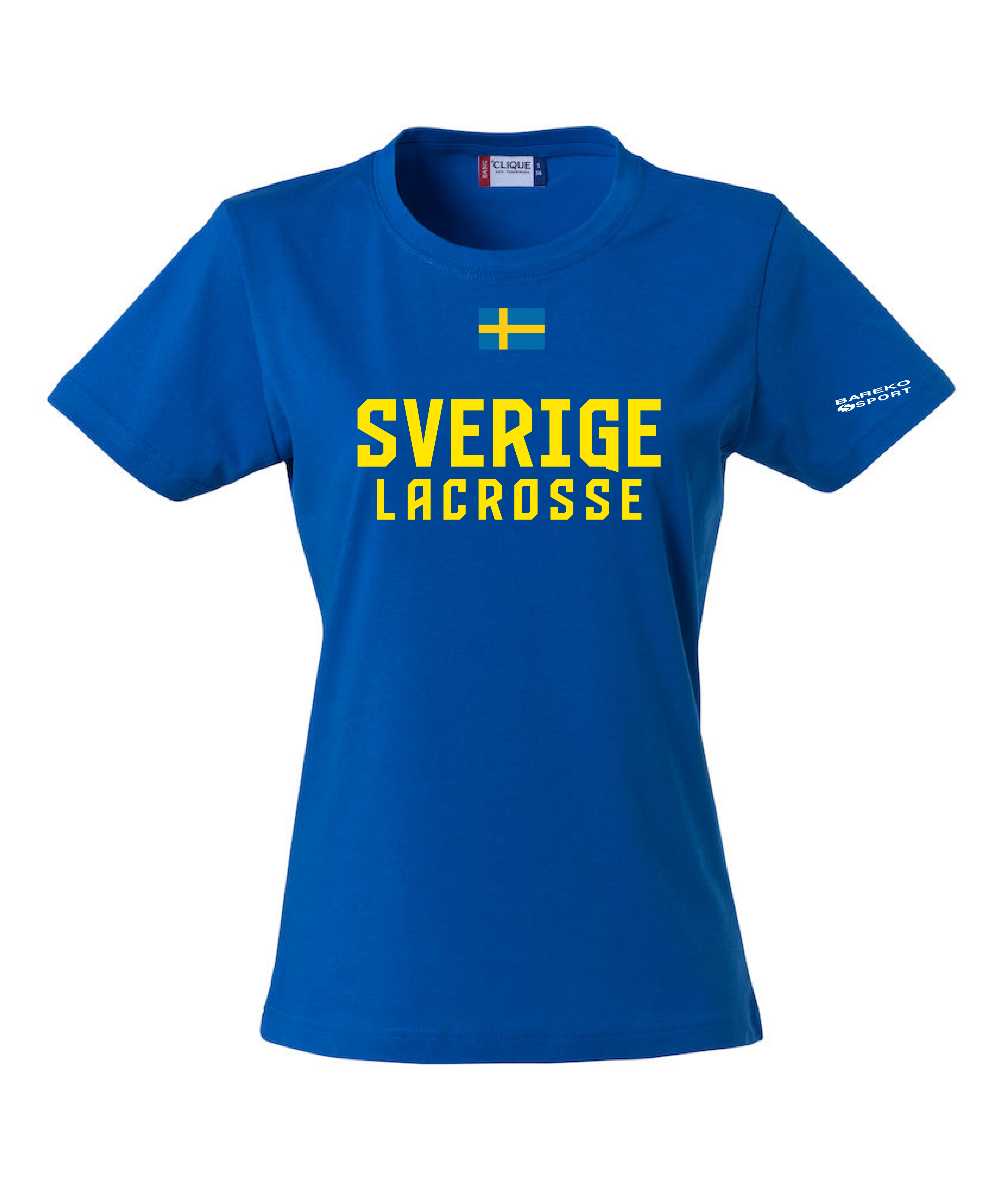 Supporter T-shirt Sverige Lacrosse - 4