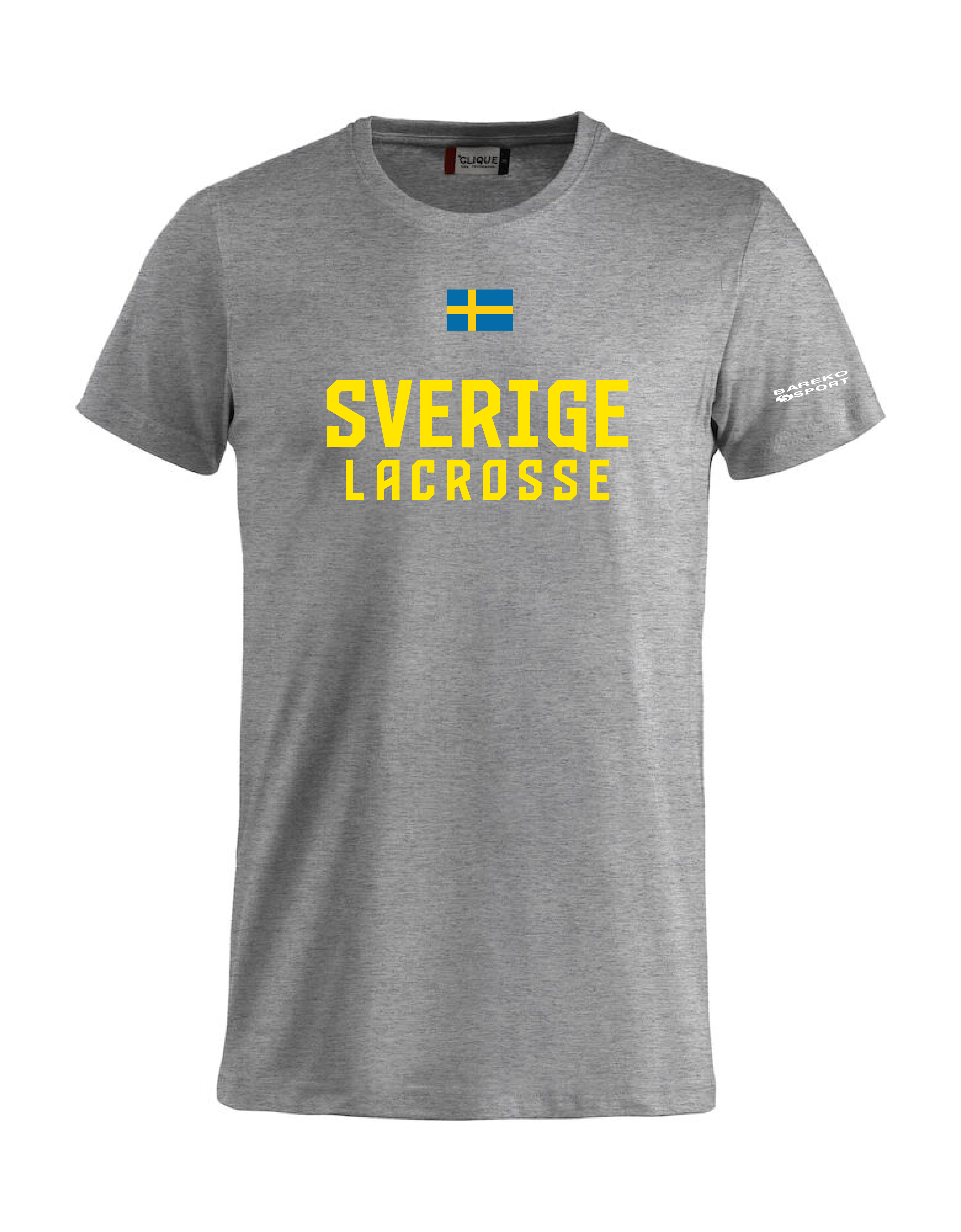 Supporter T-shirt Sverige Lacrosse - 3