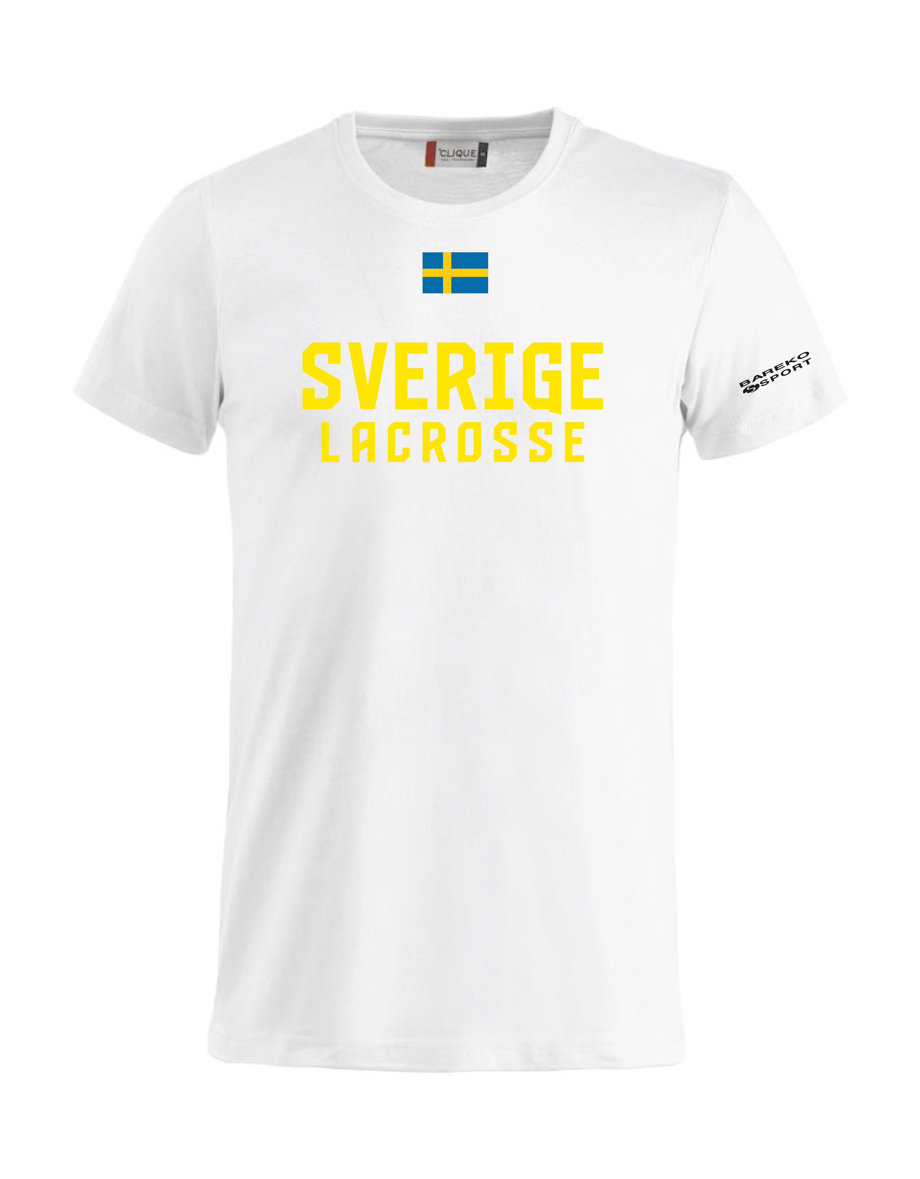 Supporter T-shirt Sverige Lacrosse - 2