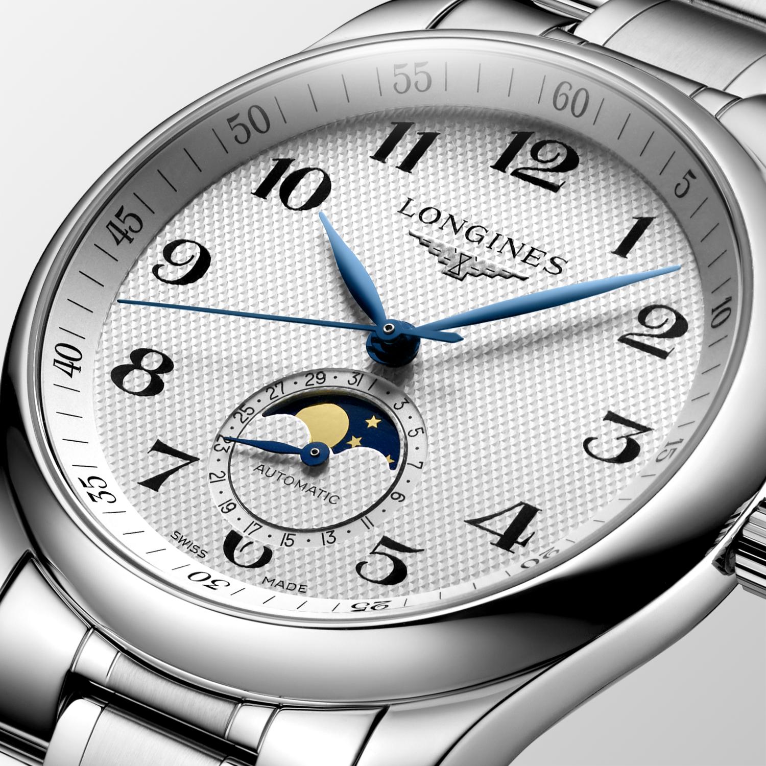 L2.909.4.78.6 Longines Master Collection 40 månfas