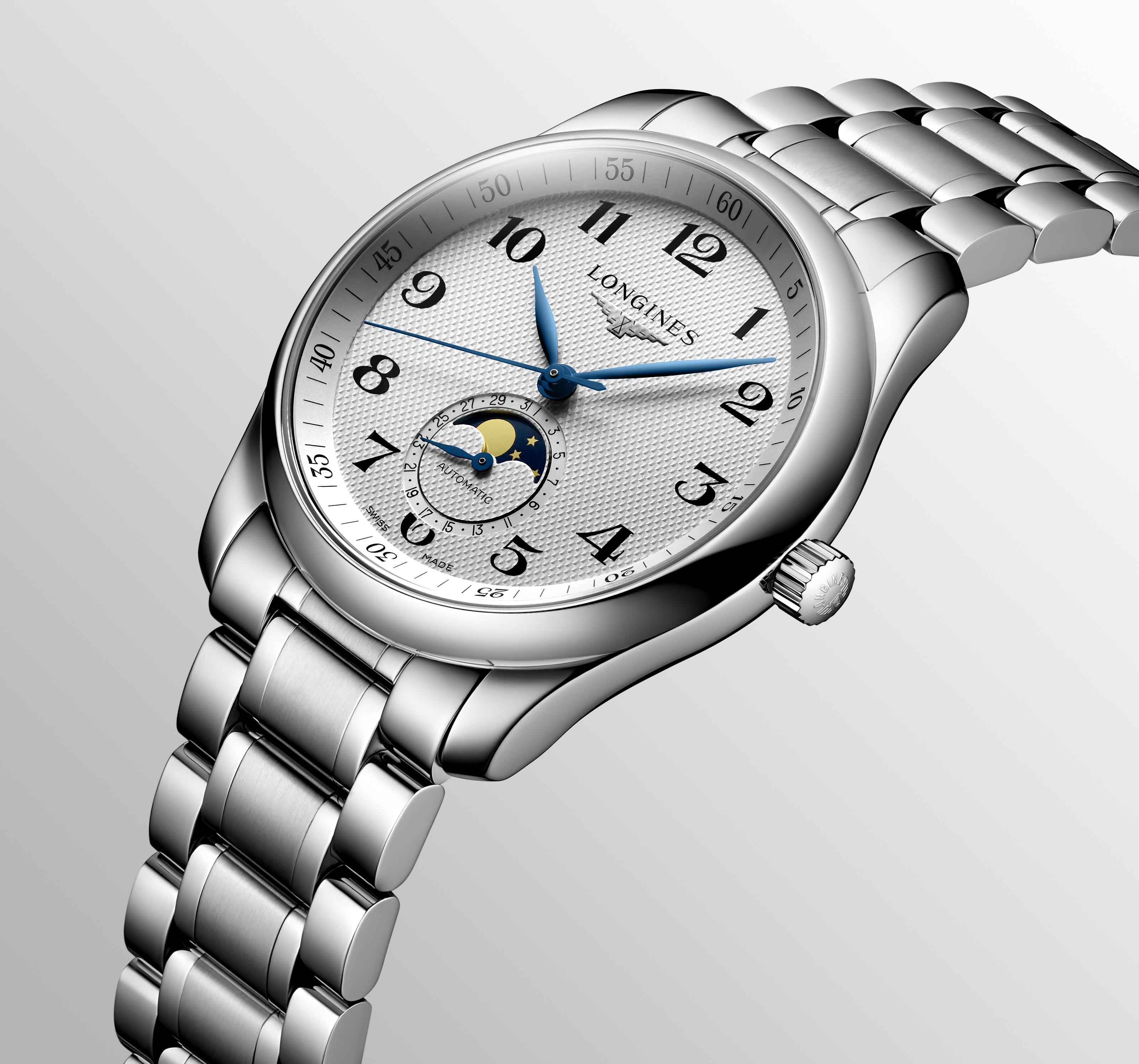 L2.909.4.78.6 Longines Master Collection 40 månfas