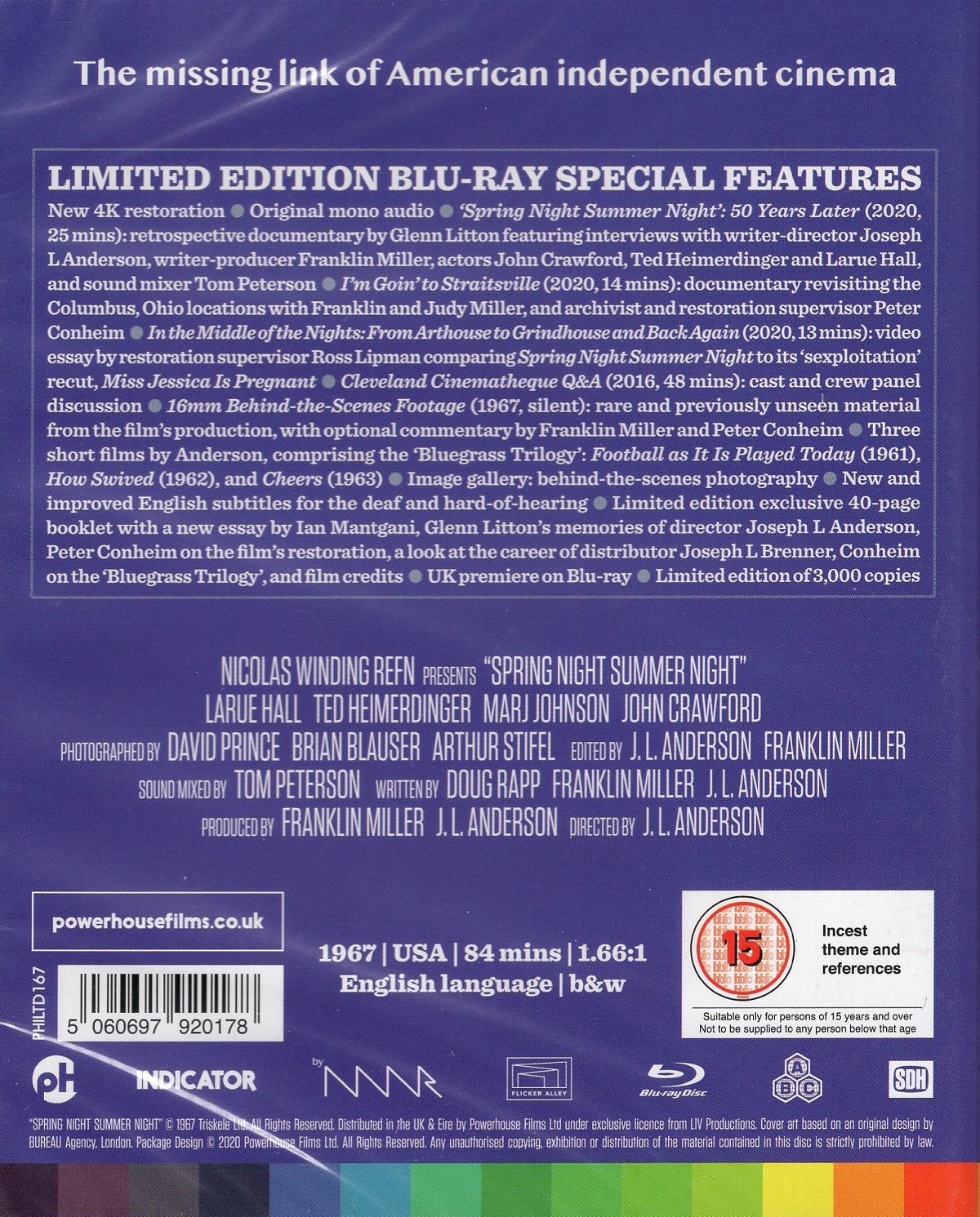 Spring Night Summer Night (Limited Edition) (ej svensk text) (Blu-ray) - 2