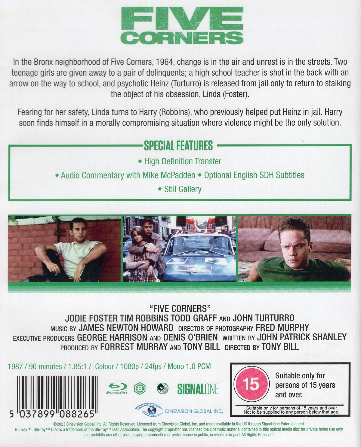 Five Corners (ej svensk text) (Blu-ray) - 2