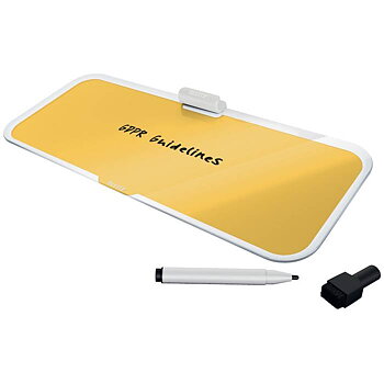Memotavla Leitz Cosy 38x15 gul