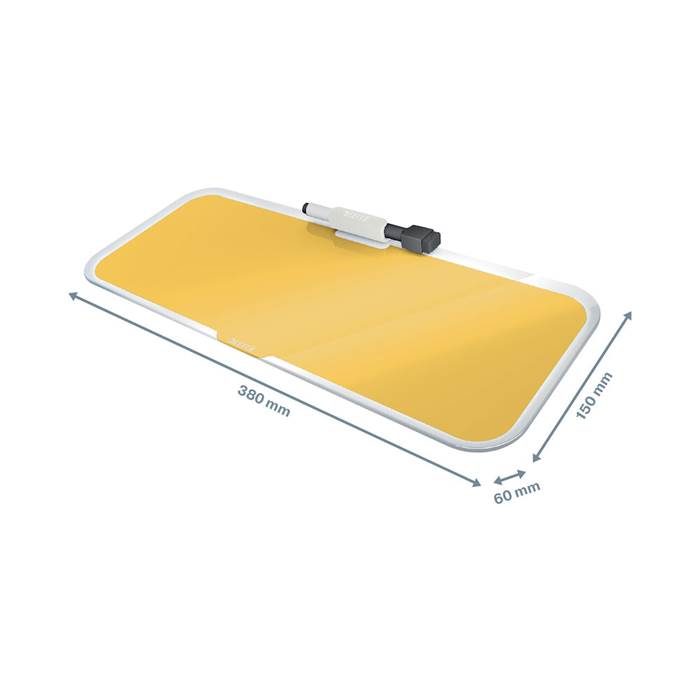 Memotavla Leitz Cosy 38x15 gul