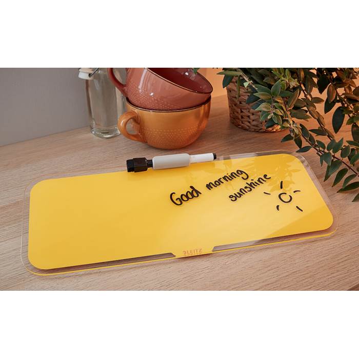 Memotavla Leitz Cosy 38x15 gul - 3