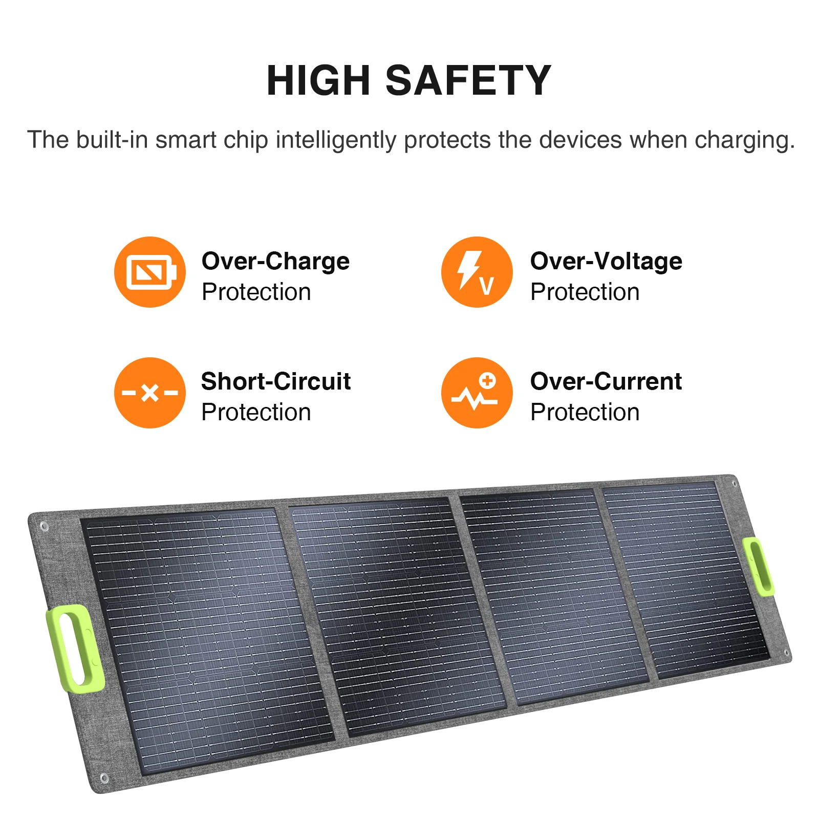 Solpanel portabel, vikbar 200W - CTECHi - JustNow - 5
