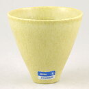 Stig Lindberg (Vitrin 1956) Yellow Widening Vase 7 cm
