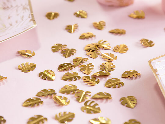 Konfetti Löv Guld - 2