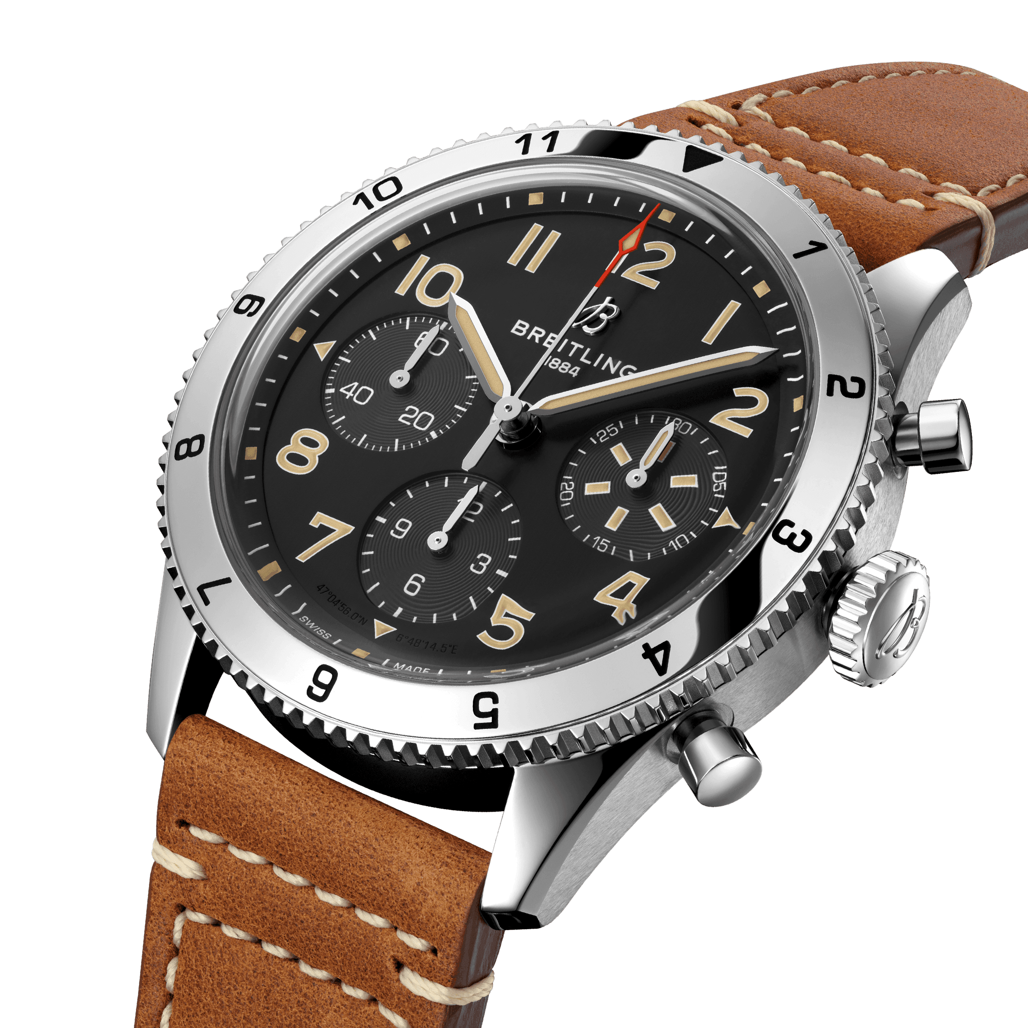 A233803A1B1X1 Breitling Super AVI Chronograph 42 P-51 Mustang