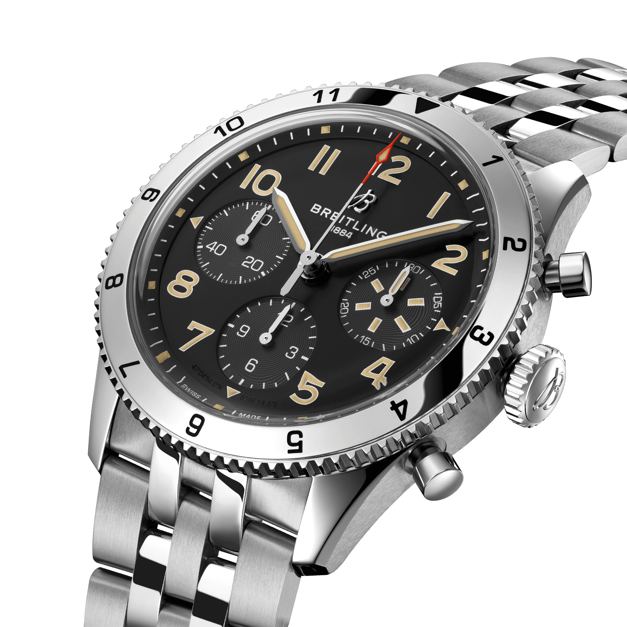 A233803A1B1A1 Breitling Super AVI Chronograph 42 P-51 Mustang
