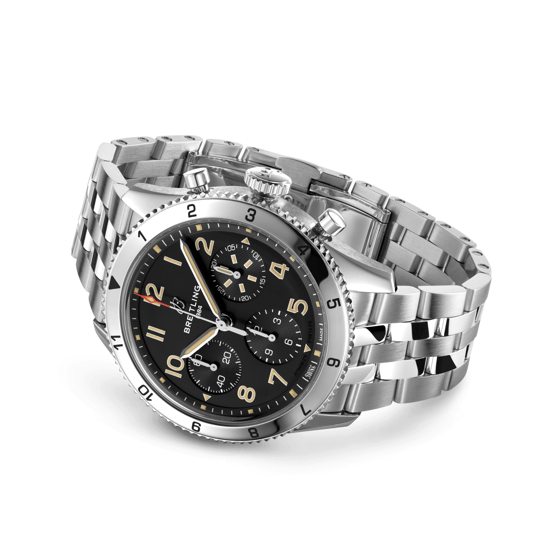 A233803A1B1A1 Breitling Super AVI Chronograph 42 P-51 Mustang