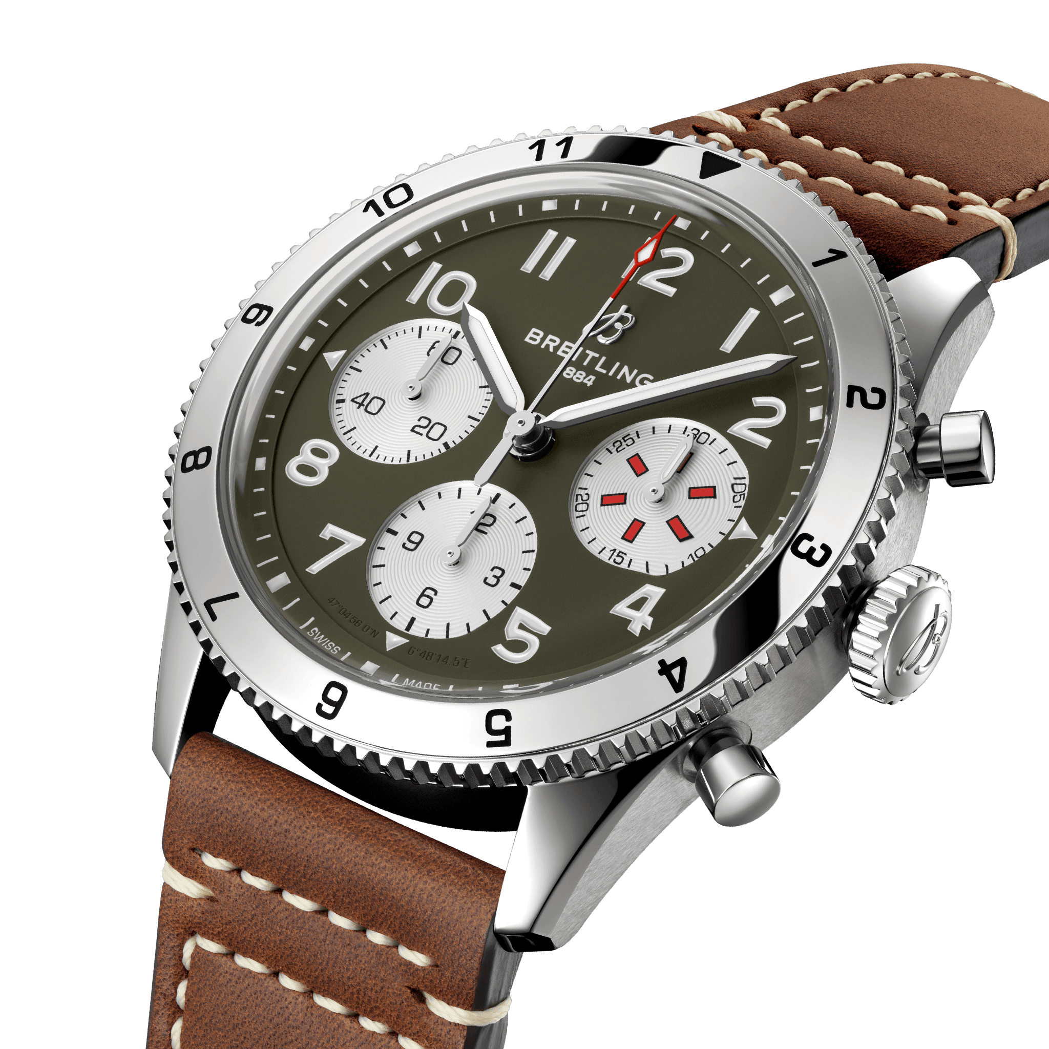 A233802A1L1X1 Breitling Super AVI Chronograph 42 Curtiss Warhawk