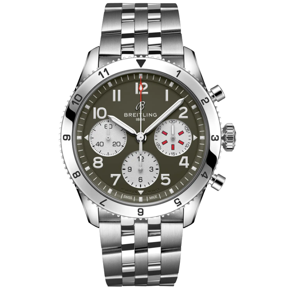 A233802A1L1A1 Breitling Super AVI Chronograph 42 Curtiss Warhawk