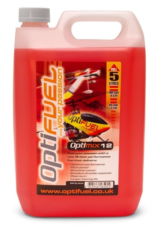 Optimix Flyg Bränsle 12% Nitro 5L (ENDAST AVHÄMTNING)