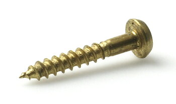 Wood screw brass ball ring TKX ( 20 pieces )