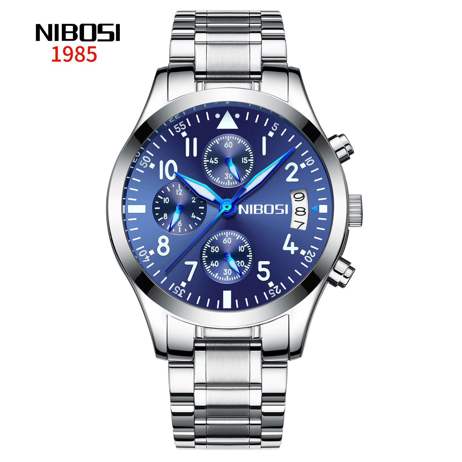 Nibosi Megamaster Silver Blue