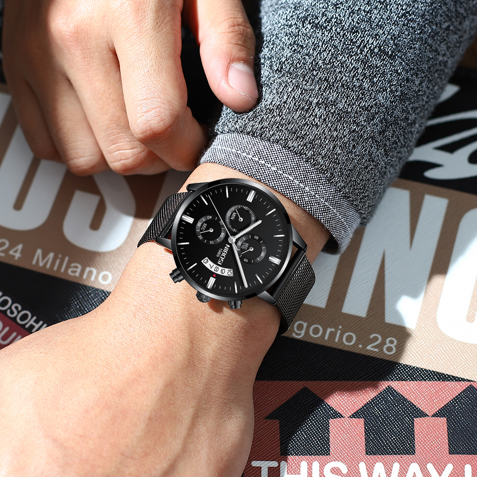 Nibosi Revenant Black - 9