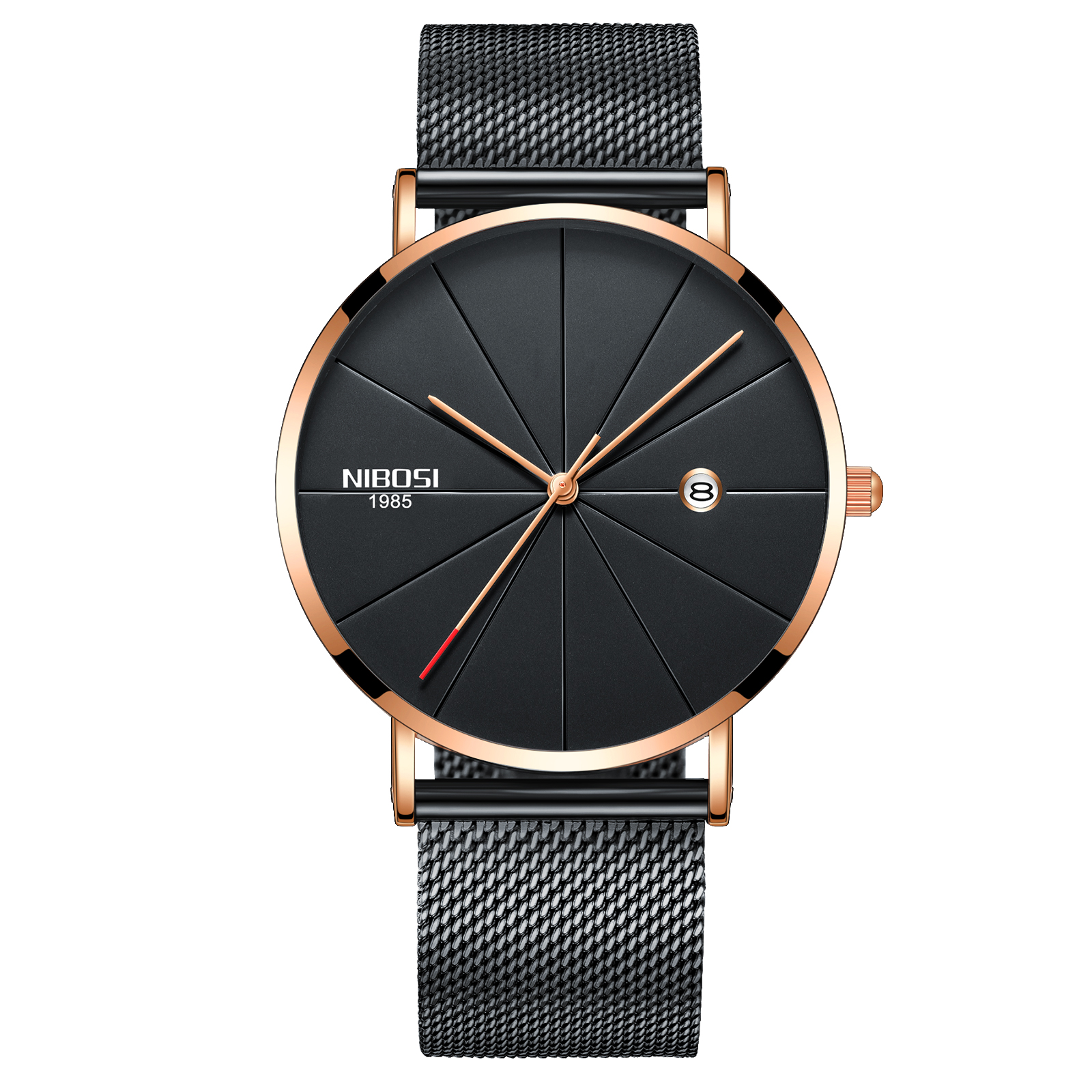 Nibosi Outlier Rose Gold Black