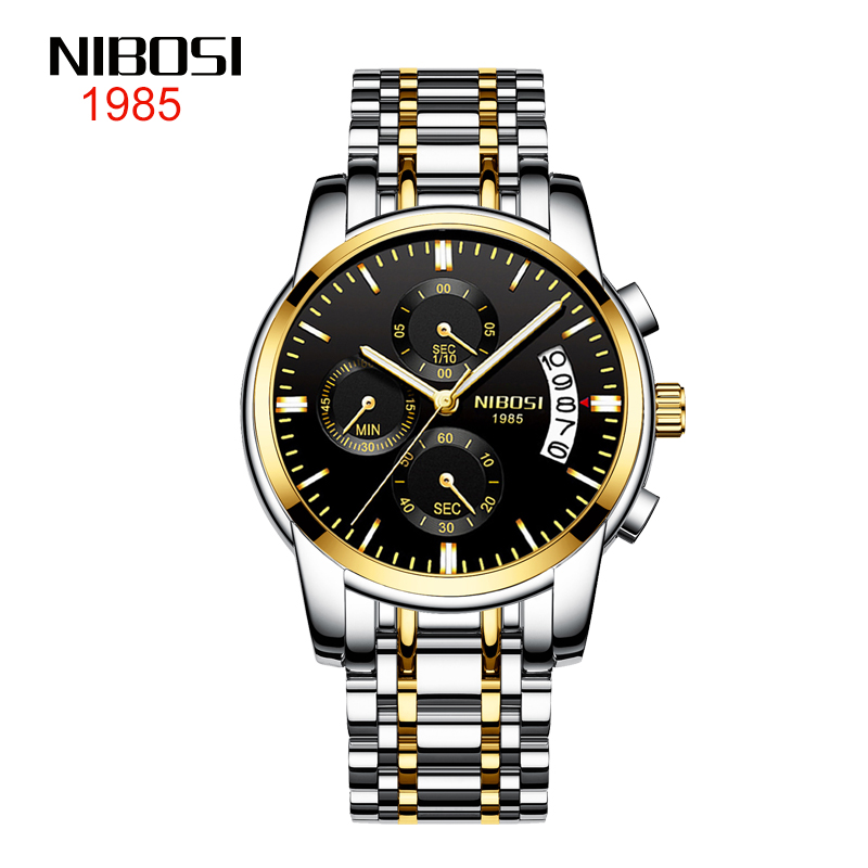 Nibosi Tundra Silver Gold Black