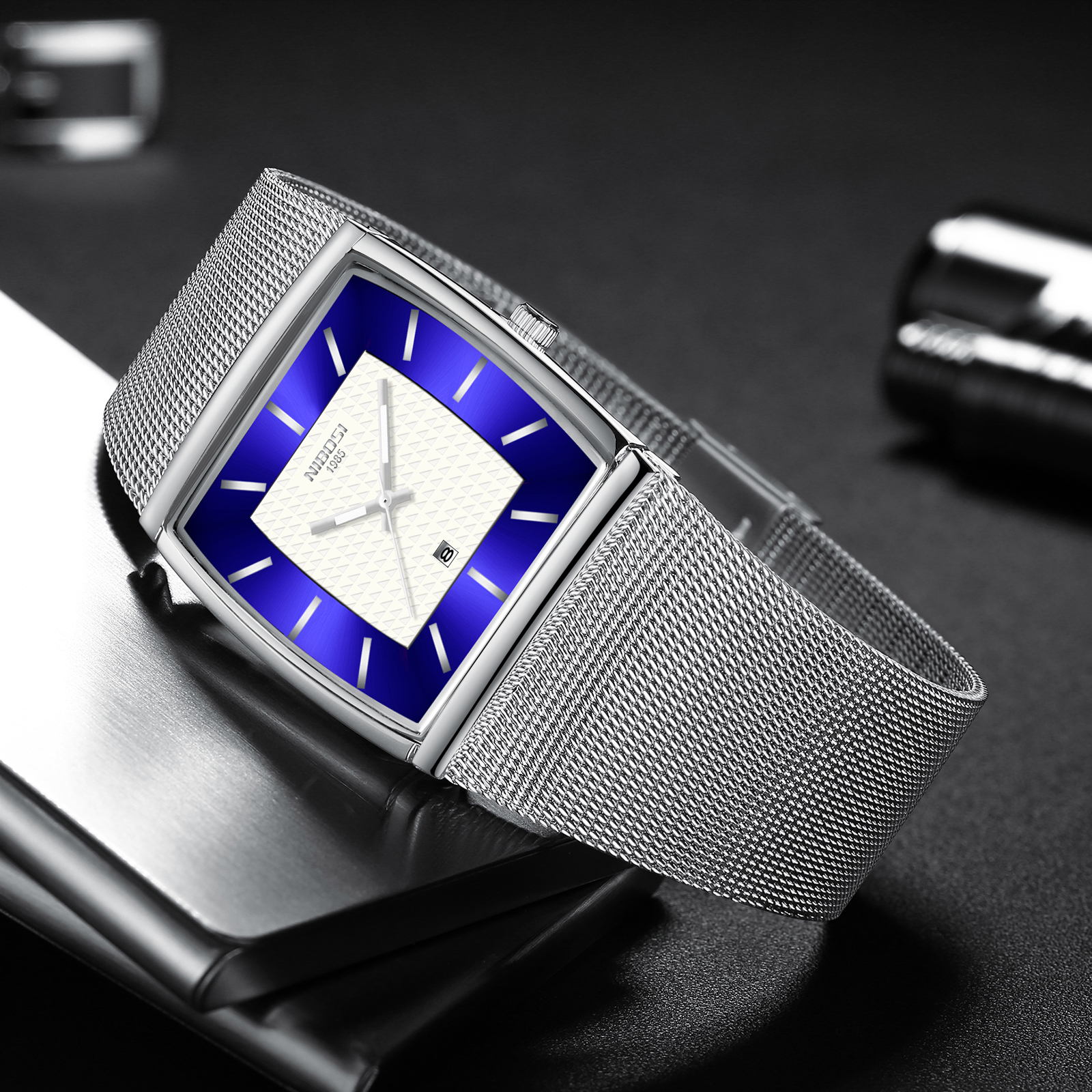 Nibosi Quorum Silver Blue - 2