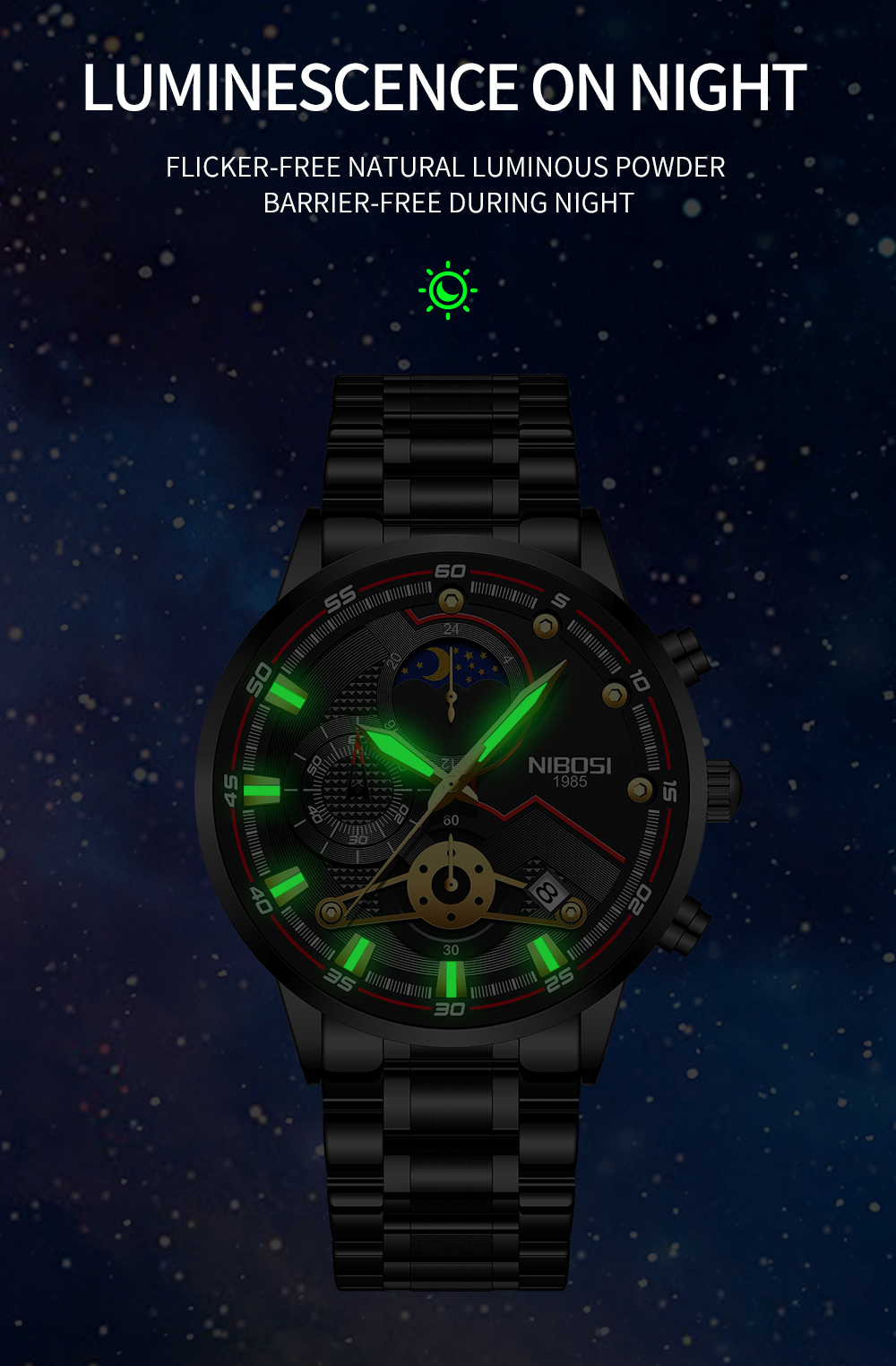 Nibosi Venturer Black - 5