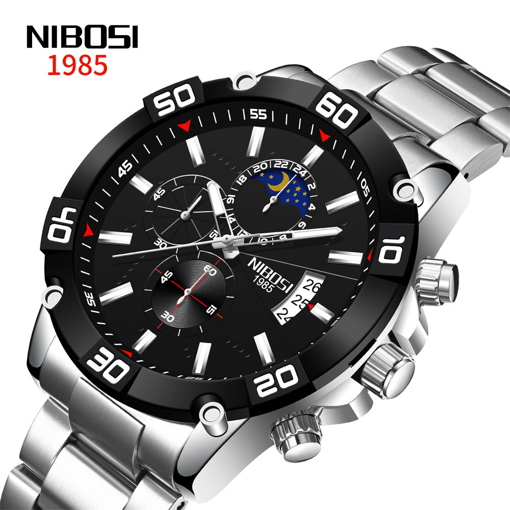 Nibosi Tempest Silver Black - 2