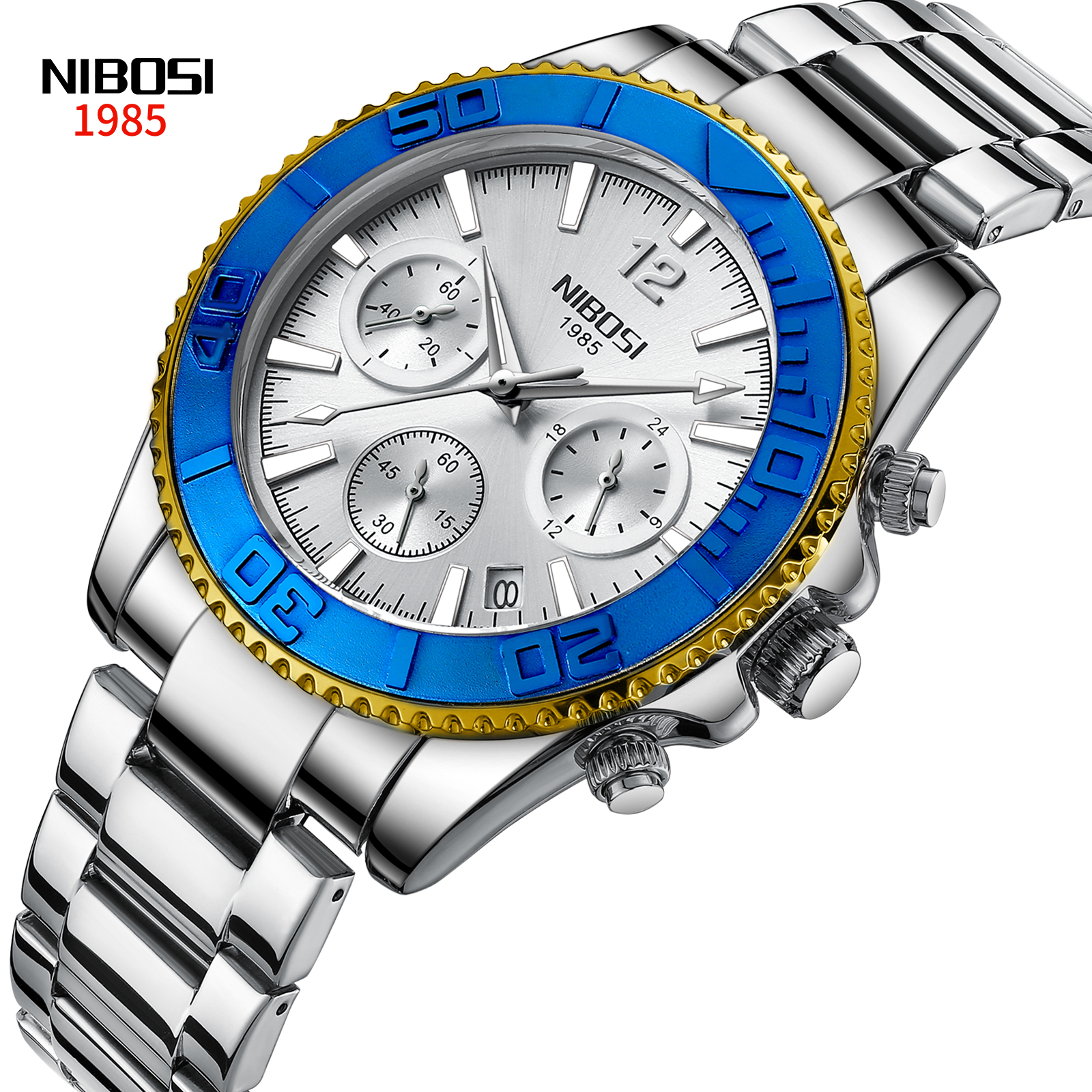 Nibosi Infinitum Silver Blue - 2