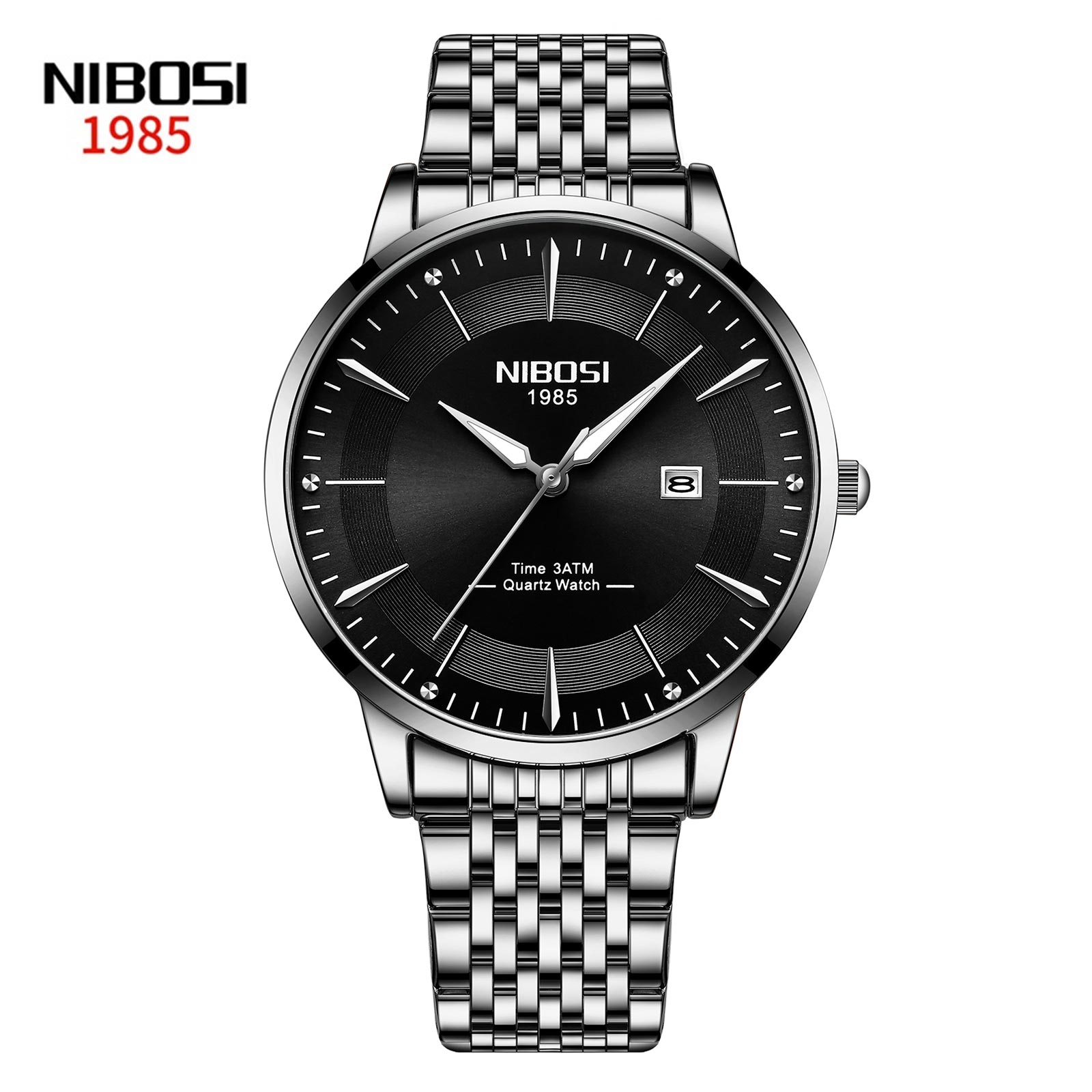 Nibosi Signature Silver Black