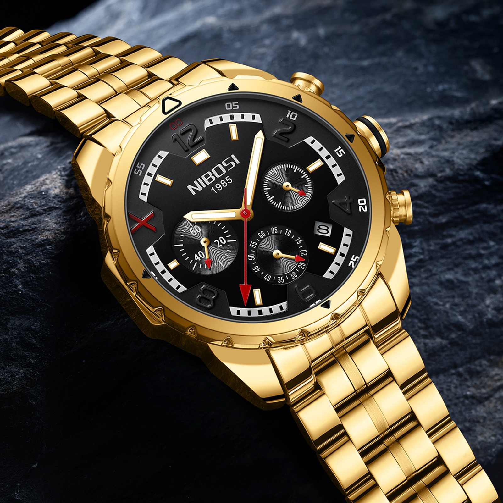 Nibosi Pulse Gold Black - 6