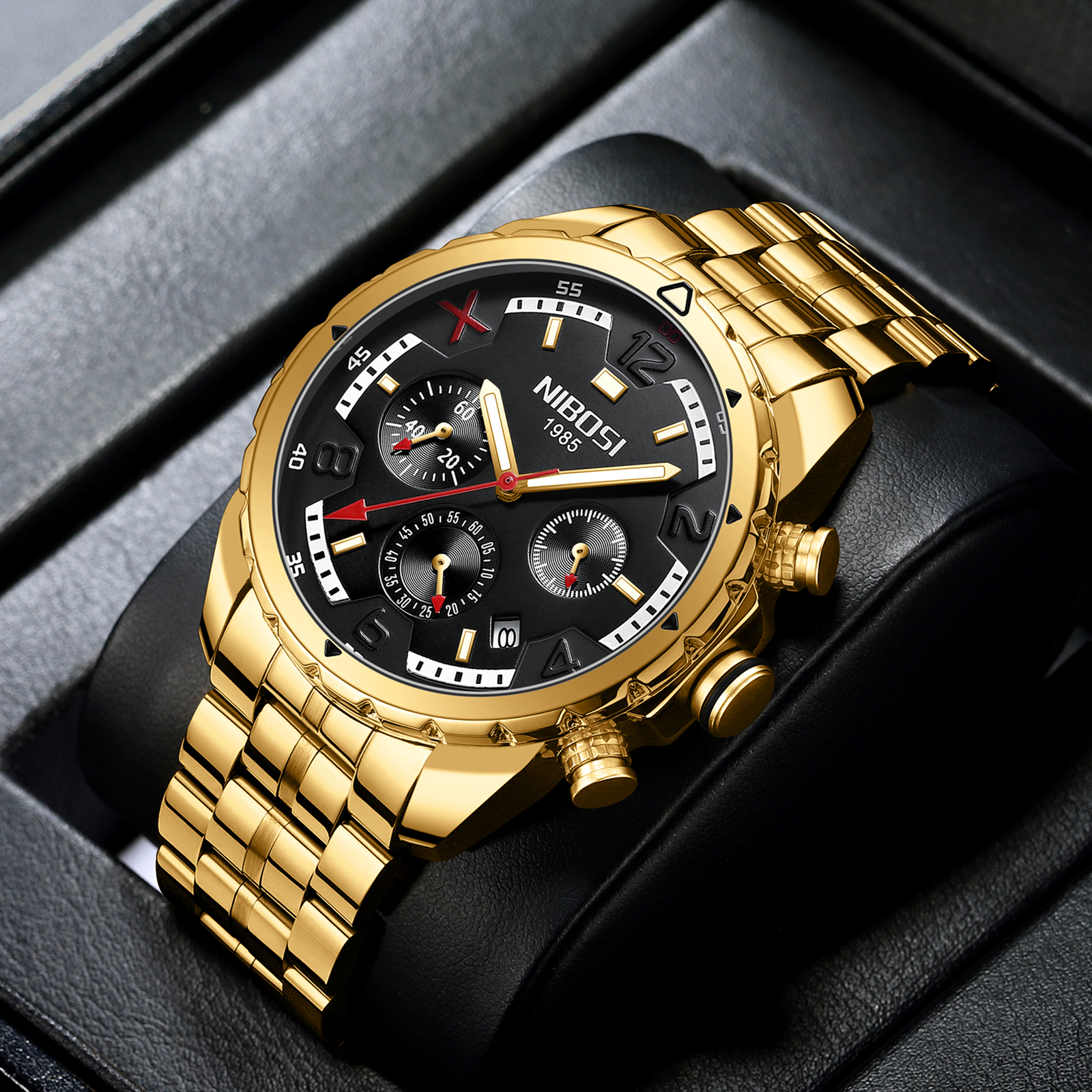 Nibosi Pulse Gold Black - 5