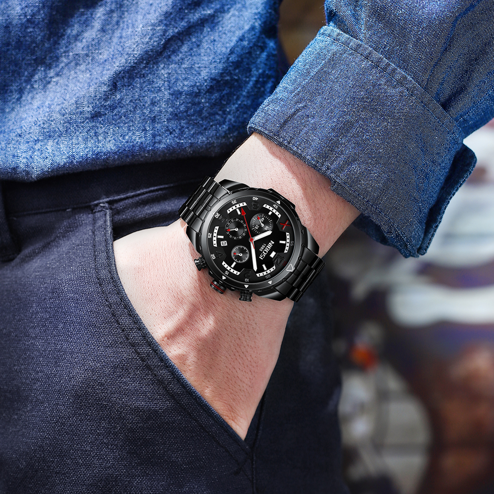 Nibosi Pulse Black - 3