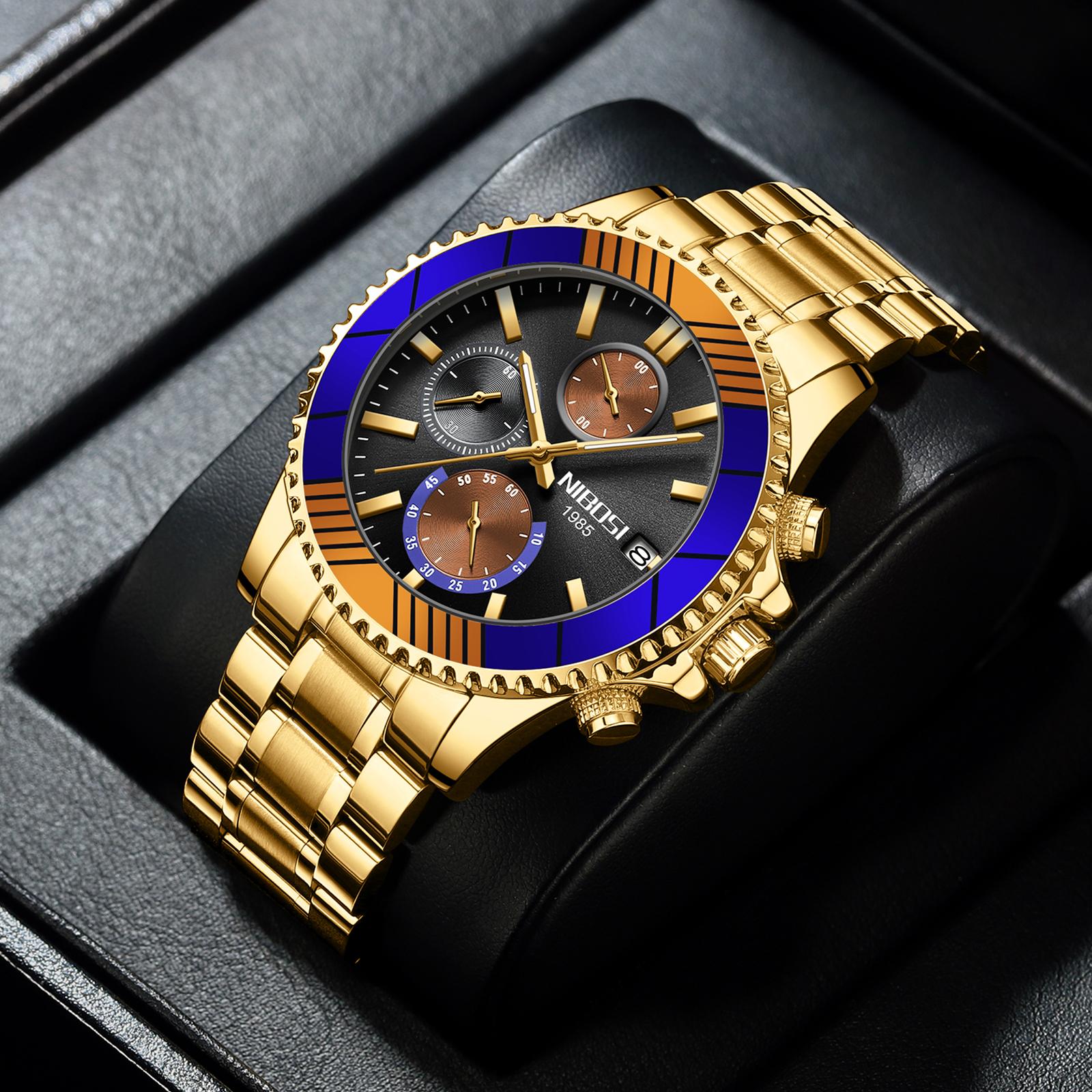 Nibosi Velocity Gold Black - 5