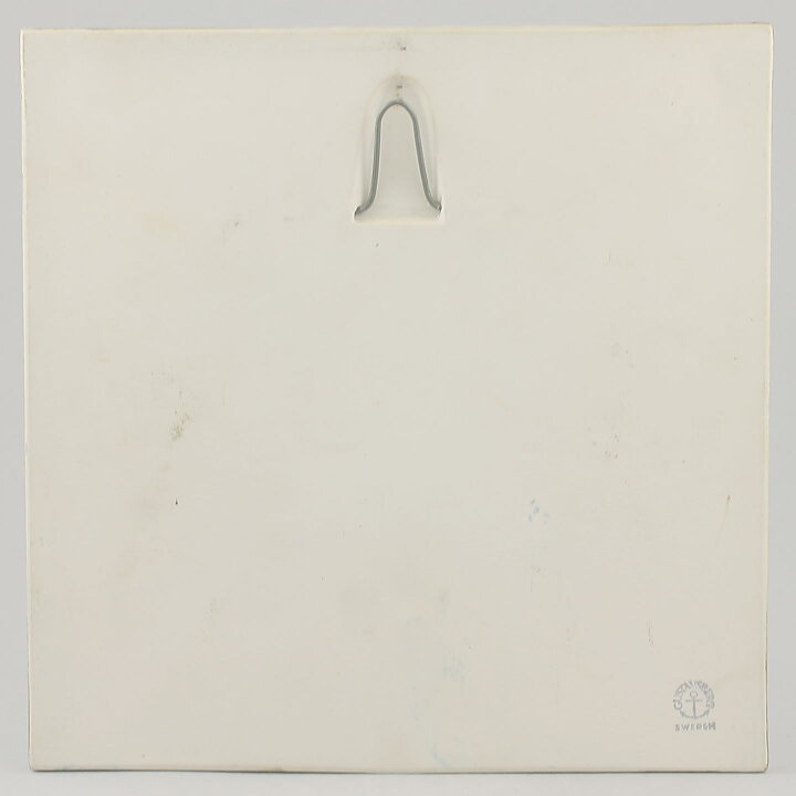 Lisa Larson (1971) Quadratic Butterfly Wall Plaque 23 cm (5)