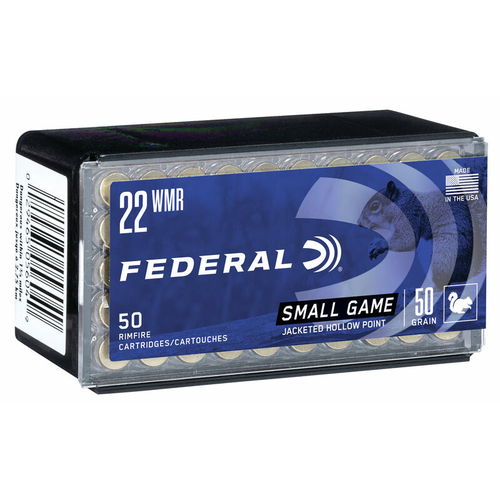 Federal Rimfire 22 WMR HP 50 grain