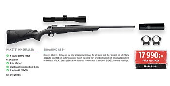 Paket 4 Browning AB3+