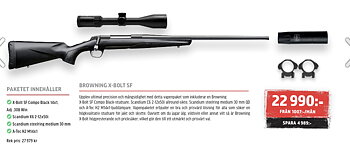 Paket 2 Browning X-Bolt
