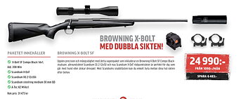 Paket 3 Browning X-Bolt