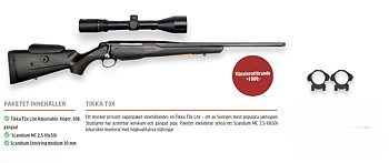 Paket 6 Tikka T3x