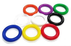 1" Rubber Ring - Premium Transparent - Perfect Play