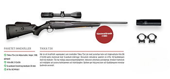 Paket 7 Tikka T3x