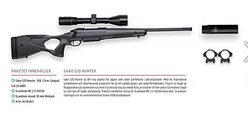Paket 1 Sako S20 Hunter