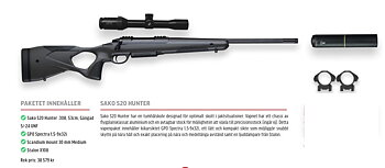 Paket 2 Sako S20 Hunter