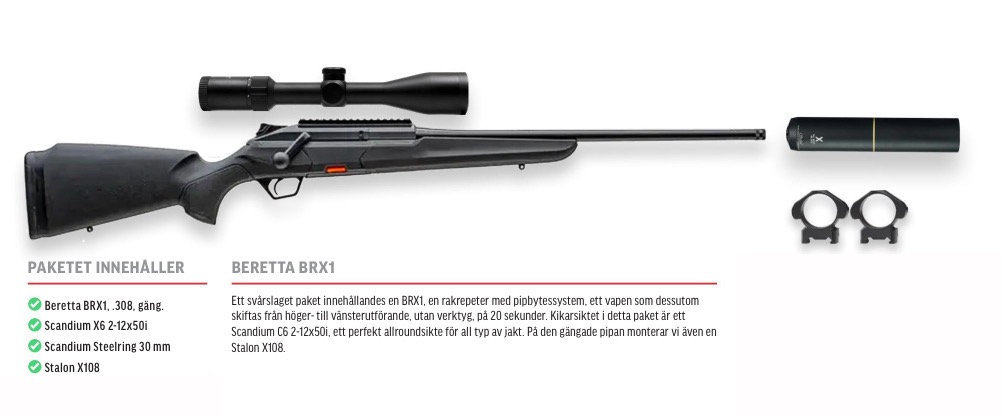 Paket 2 Beretta BRX1 
