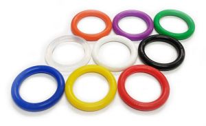 1-1/4" Rubber Ring - Premium Transparent - Perfect Play