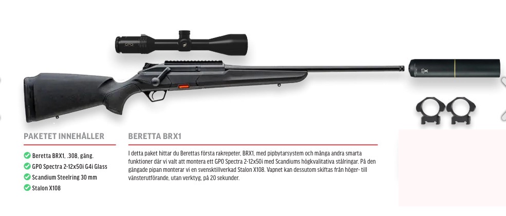 Paket 3 Beretta BRX1 