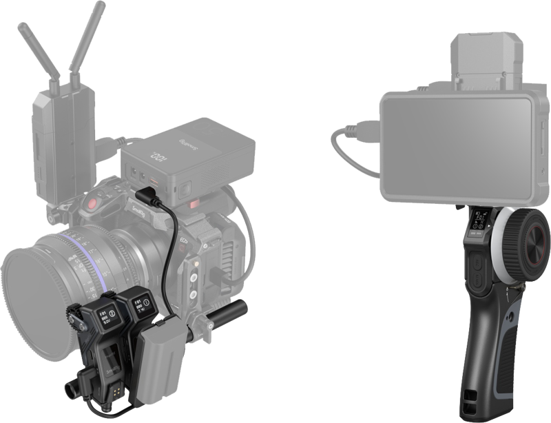 SMALLRIG 3918 Magic FIZ Wireless Follow Focus Two Motor Kit - 4