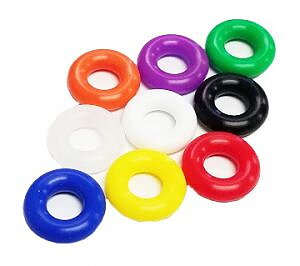 5/16" Rubber Ring - Premium Transparent - Perfect Play