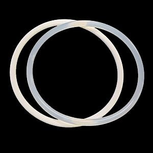 4" Rubber Ring - Premium Transparent - Perfect Play